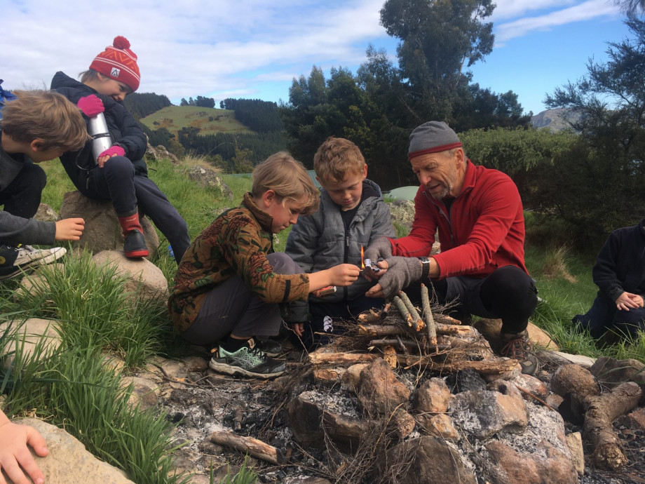 Image of Winter: Making fire (and cooking with fire) event