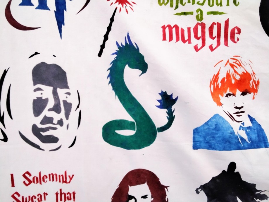 Image of Harry Potter Fabric Printing event