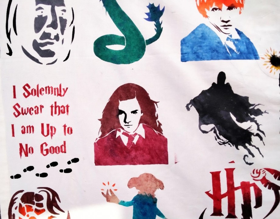 Image of Harry Potter Fabric Printing event